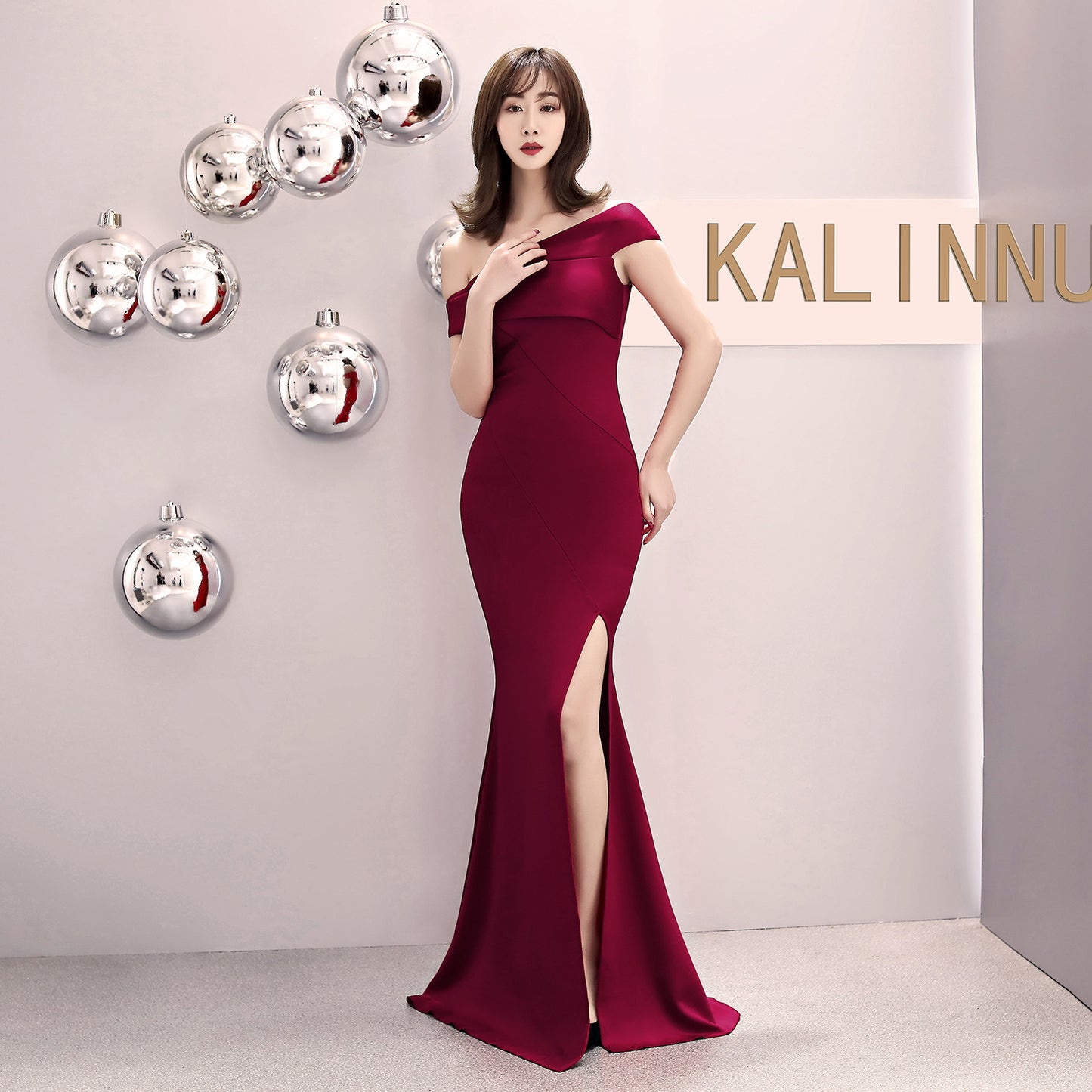 Women's Dress Fashion Party Long Elegant Slim Wedding Dresses