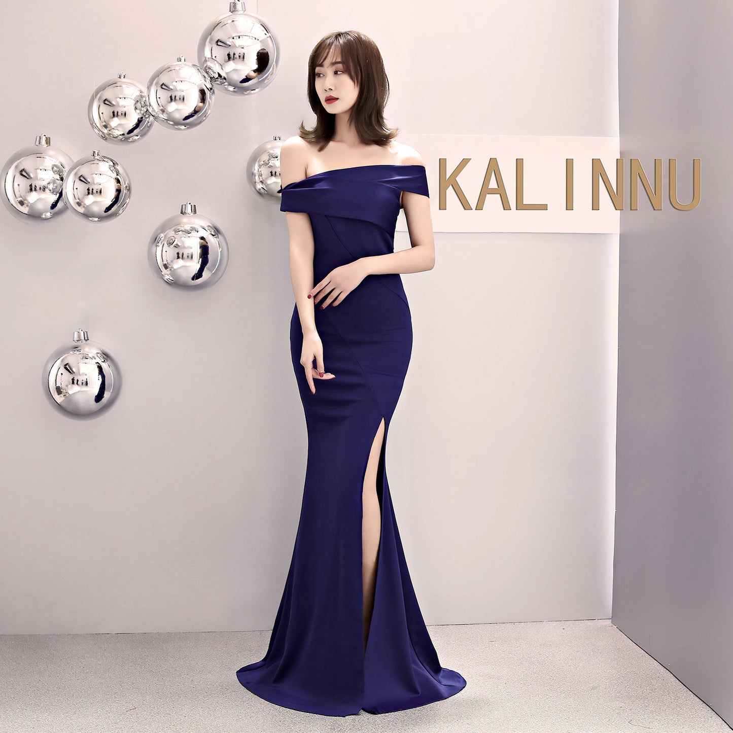 Women's Dress Fashion Party Long Elegant Slim Wedding Dresses
