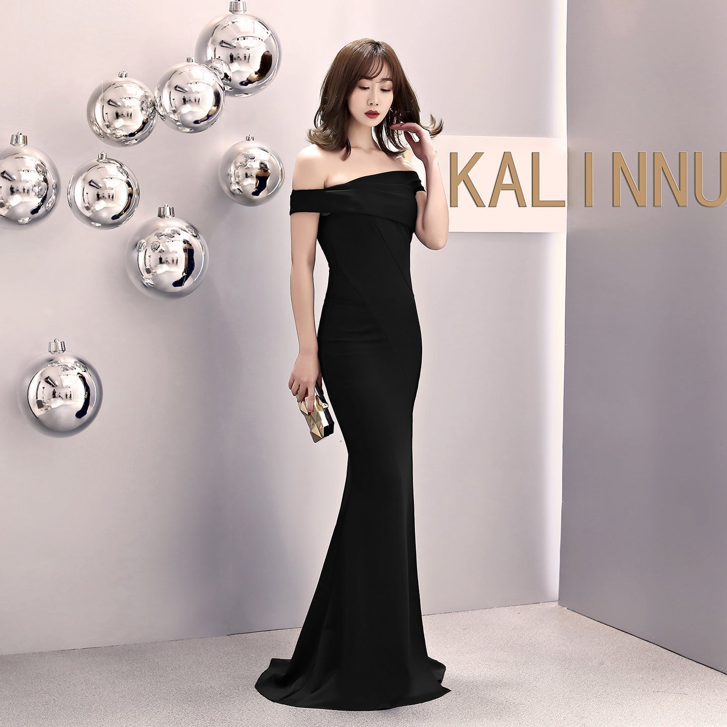 Women's Dress Fashion Party Long Elegant Slim Wedding Dresses