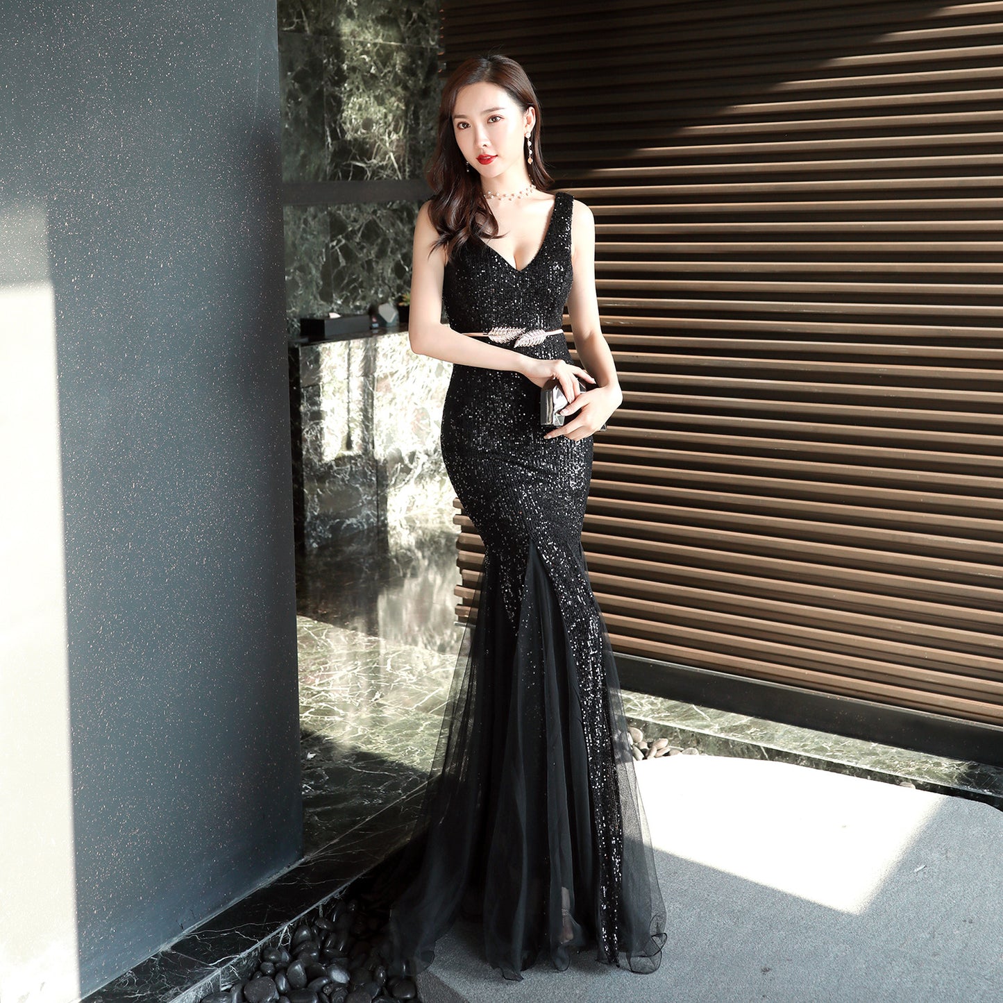 Women's Dress For Banquet Temperament Elegant Long Wedding Dresses