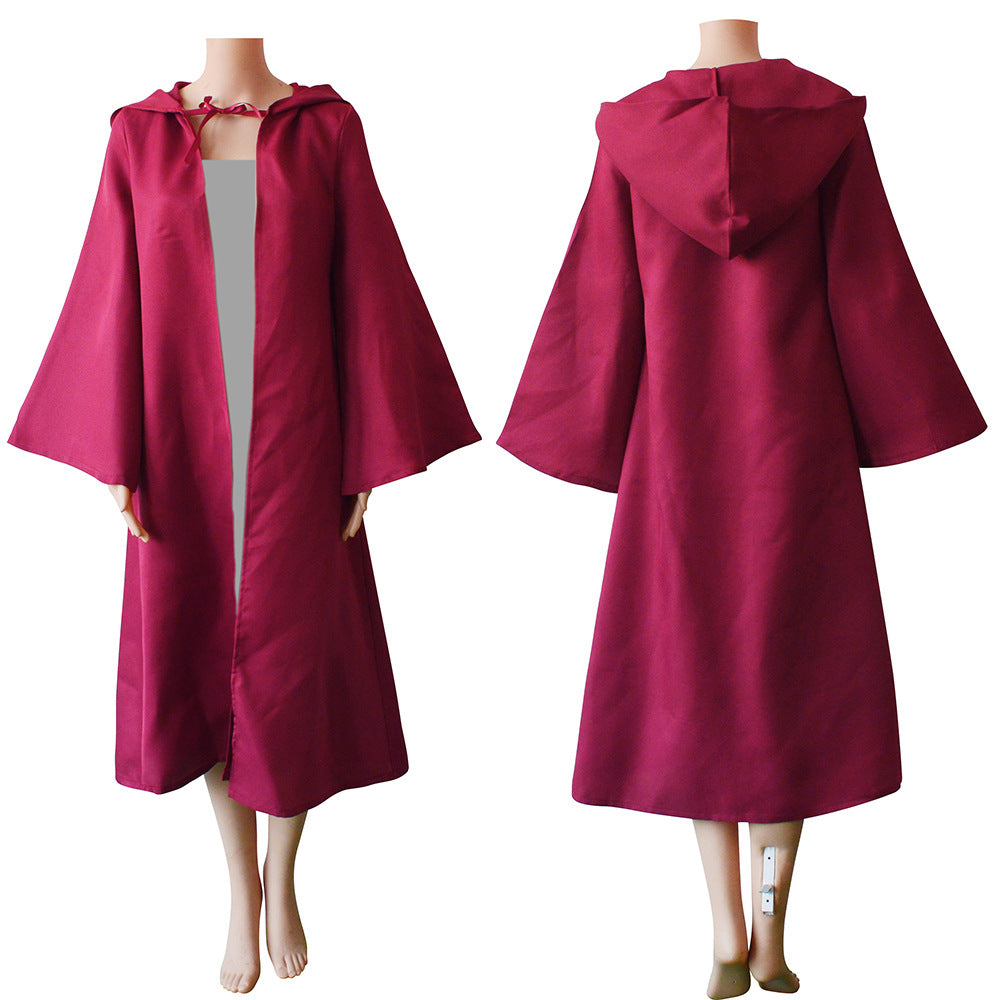 Glamorous Halloween Death Cloak Medieval Adult Dresses