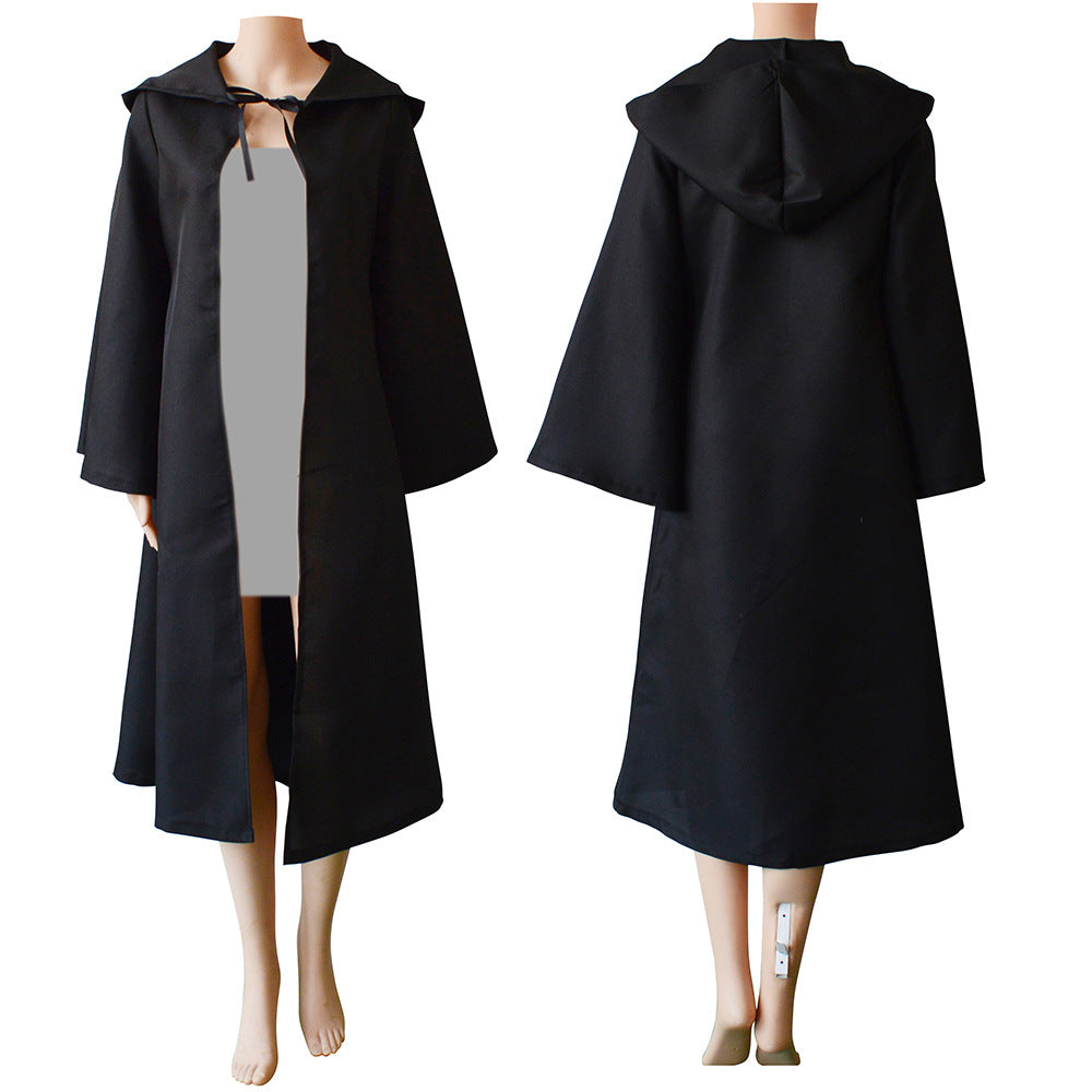 Glamorous Halloween Death Cloak Medieval Adult Dresses
