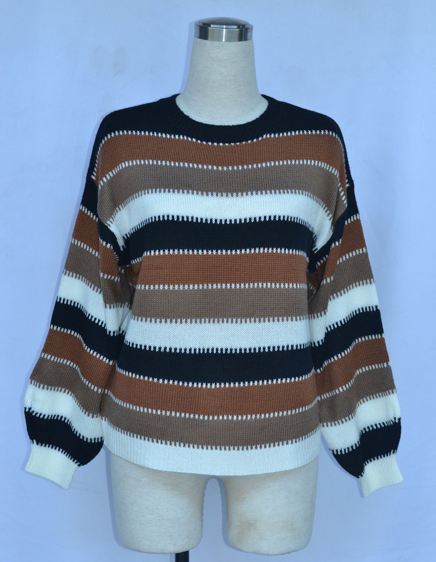 Winter Personality Fashion Splicing Pullover Base Knitwear