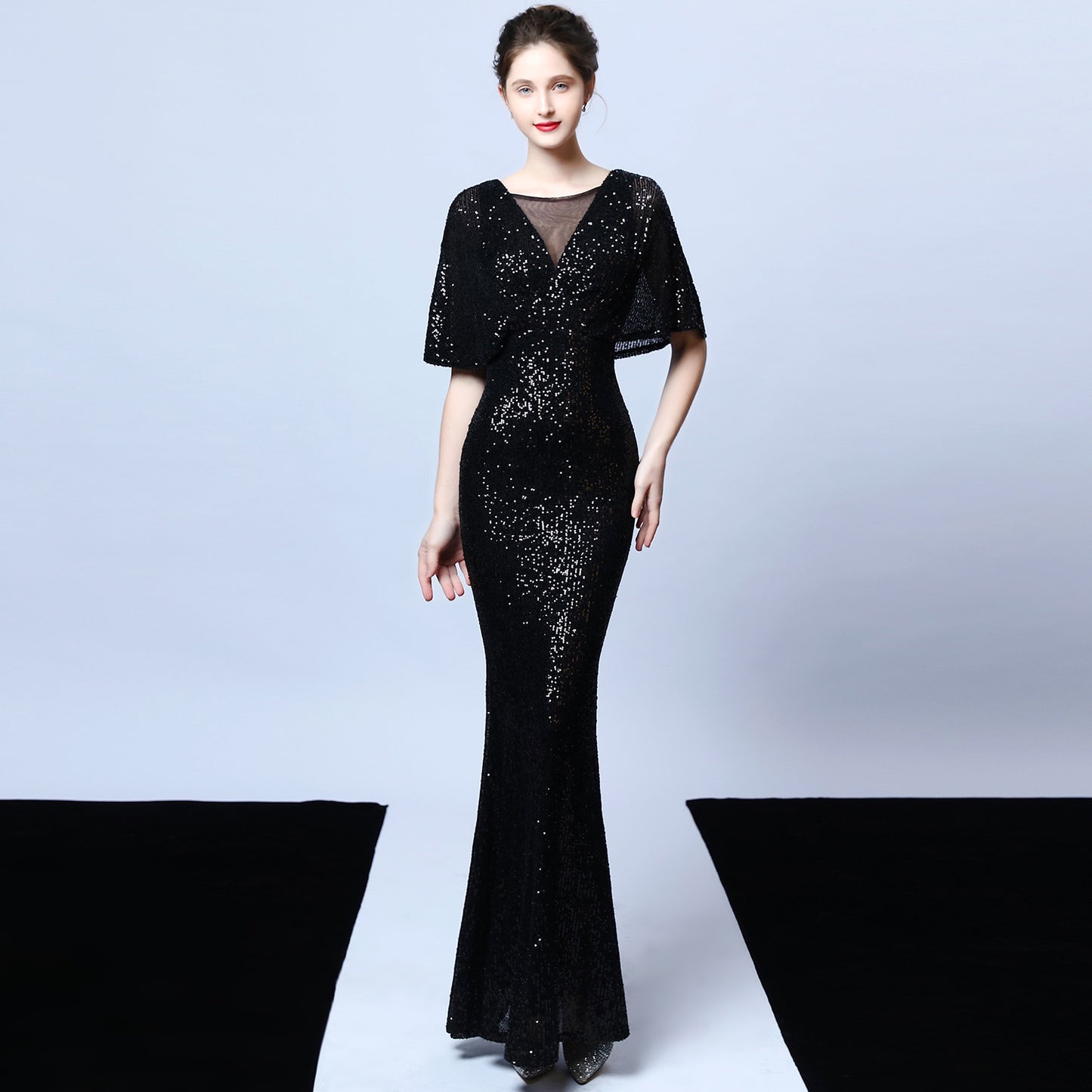 Banquet Elegant Graceful Host Car Model Party Wedding Dresses