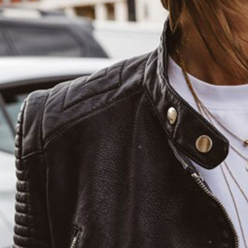 Glamorous Leather Popular Chic Good Quality Jackets