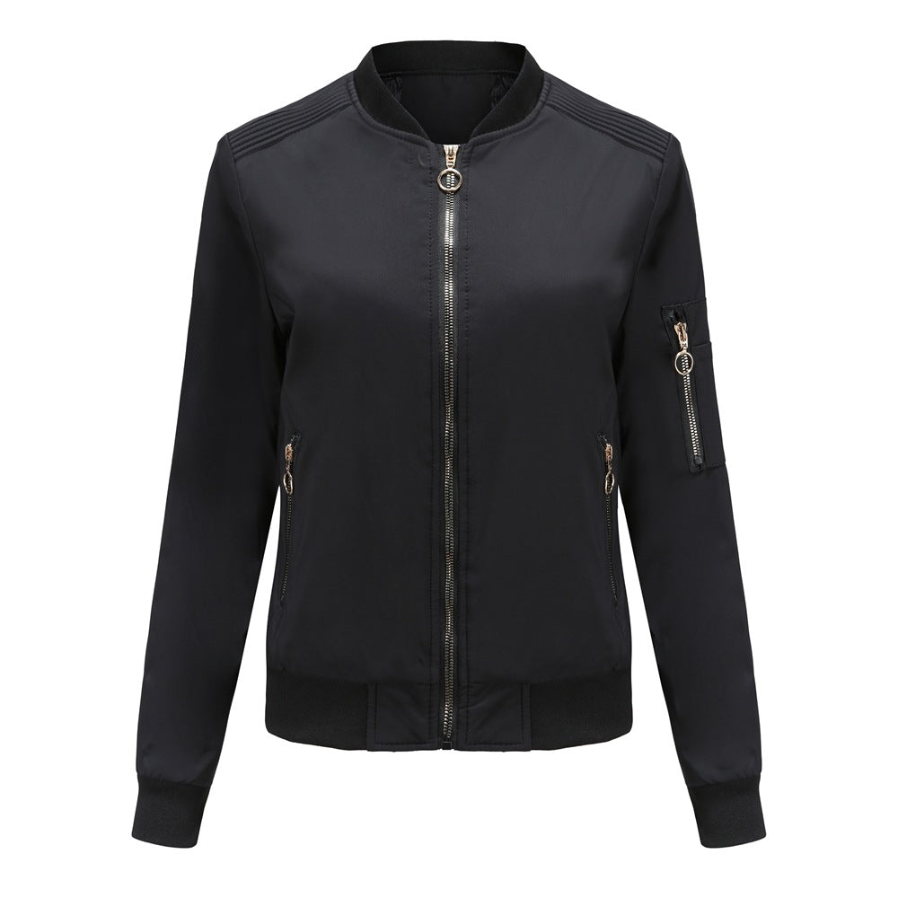 Women's European Fashion Casual Thin Cotton Jackets