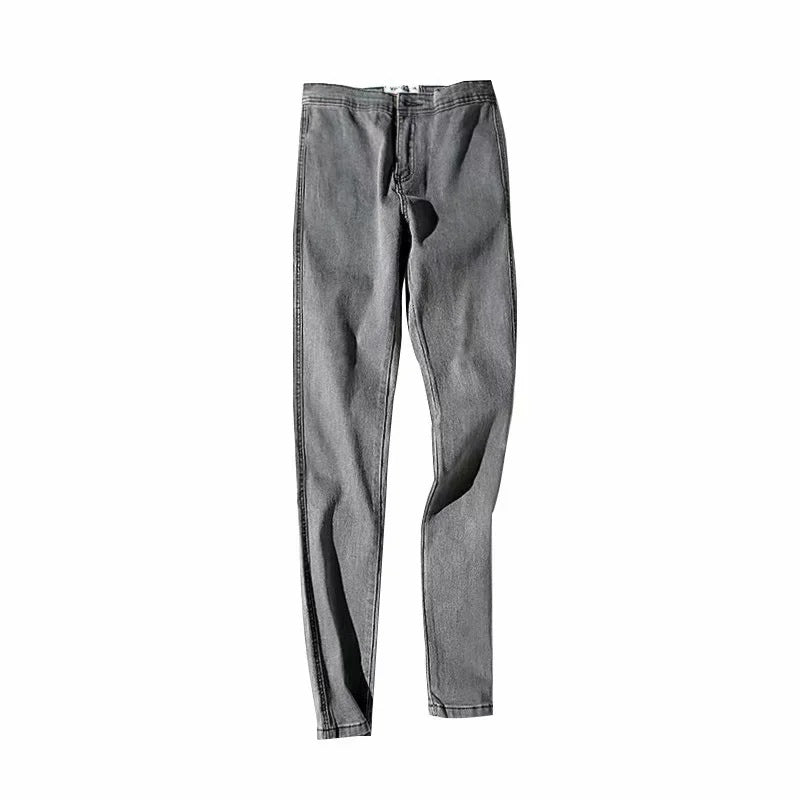 Women's Retro High Stretch Hot Slimming Waist Tight Jeans