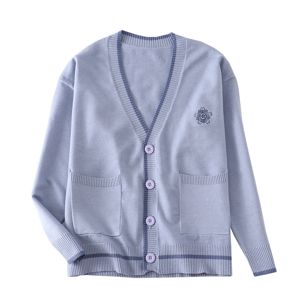 Loose Idle Sweet Long Sleeve Angora Cardigans