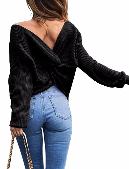 Women's Quality Autumn Street Hipster Regular Slim Women's Sweater