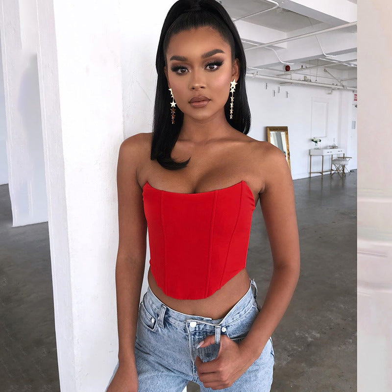 Women's Bright Satin Curved Cute Sexy Style Blouses
