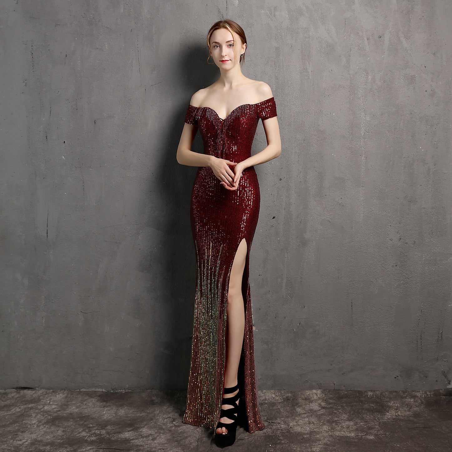 Women's Fairy Dream Party Sexy Long Slimming Wedding Dresses