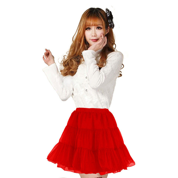 Dress Pannier Lolita Slip Gowns Crinoline Shorts