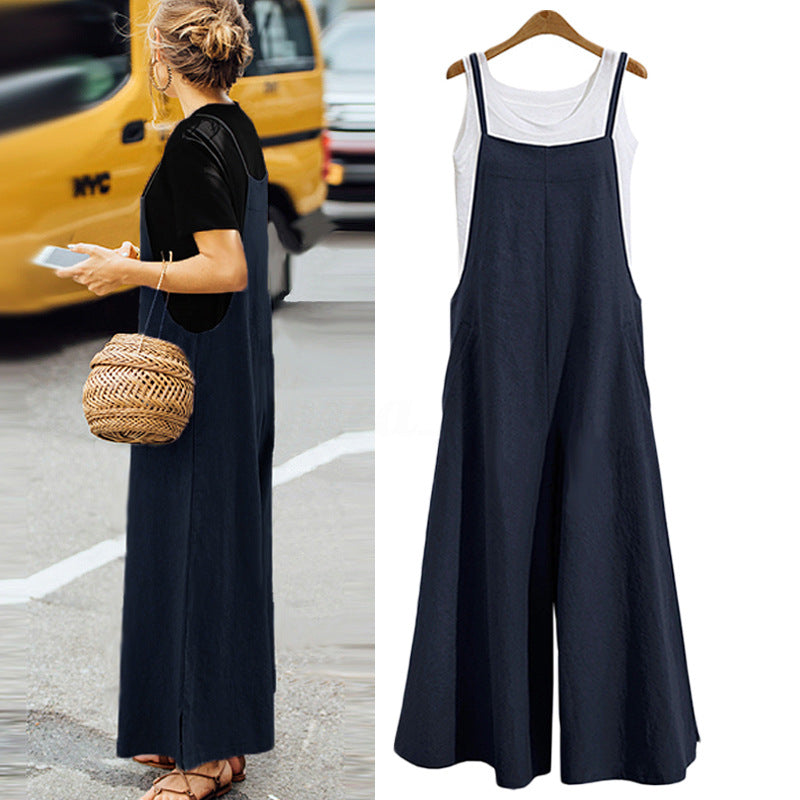 Women's Graceful Classic Loose One-piece Casual Pants