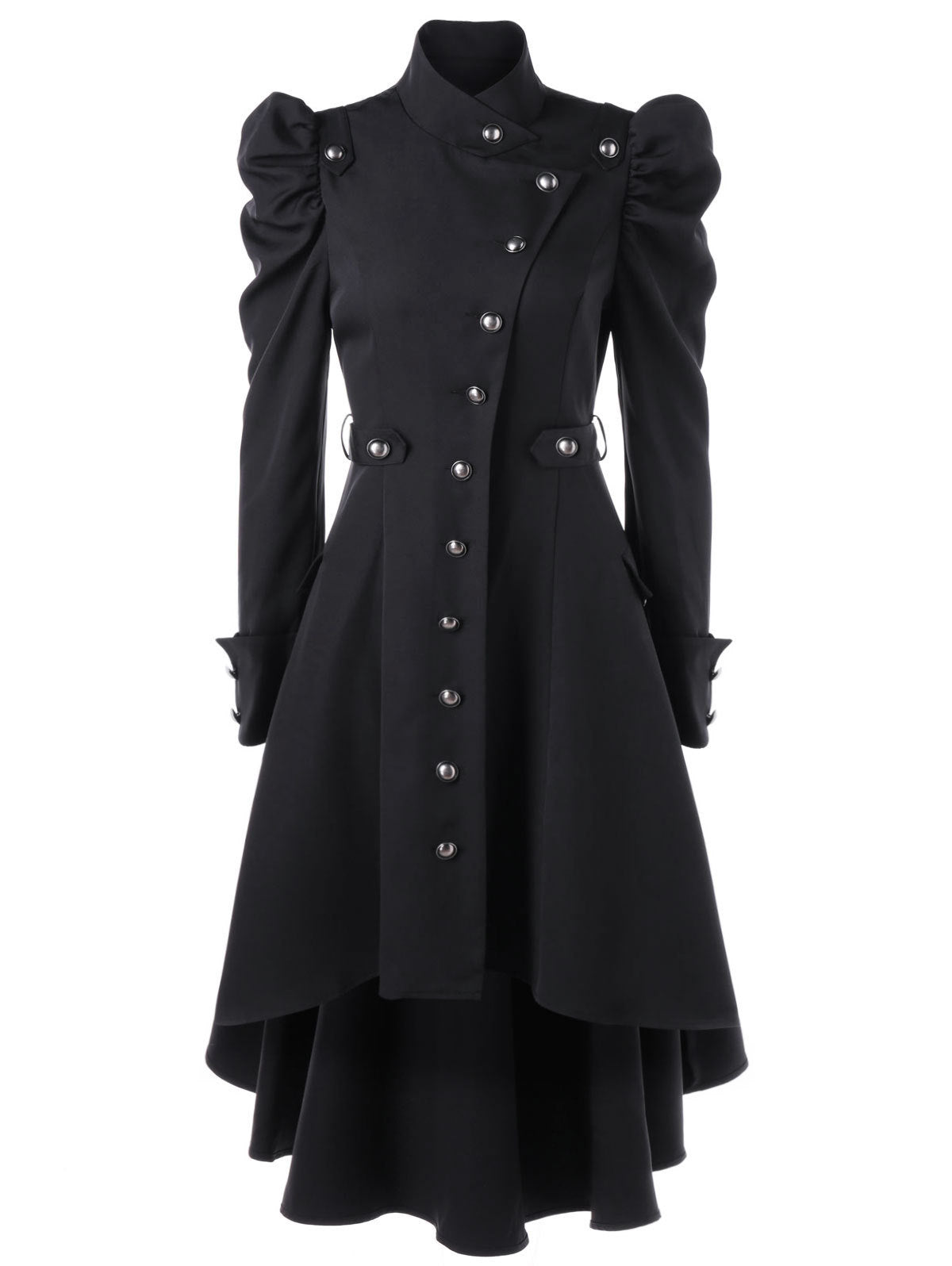 Women's Trench Stand-up Collar Slim Fit British Coats