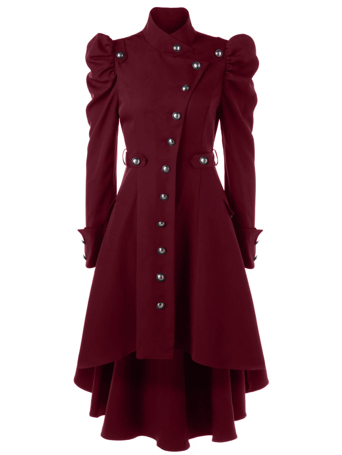 Women's Trench Stand-up Collar Slim Fit British Coats