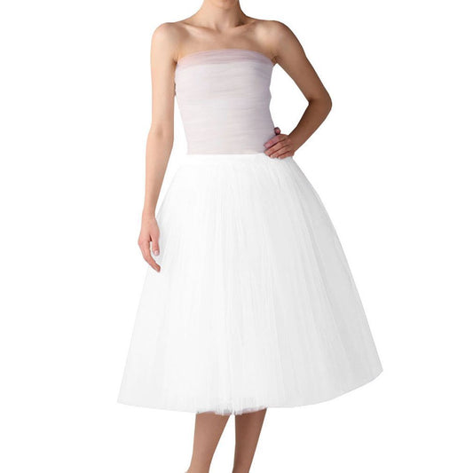 Popular Elegant Creative Half-length Pettiskirt Tulle Skirts