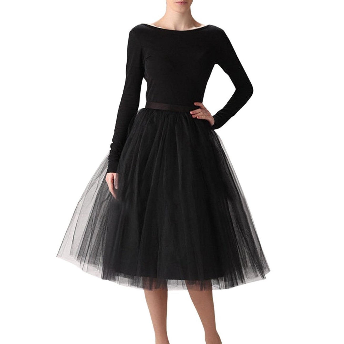 Popular Elegant Creative Half-length Pettiskirt Tulle Skirts