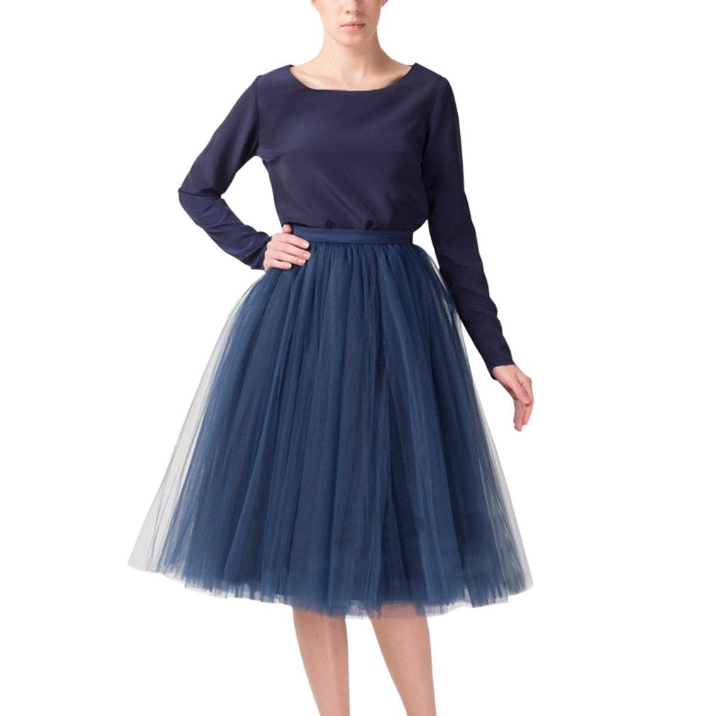 Popular Elegant Creative Half-length Pettiskirt Tulle Skirts