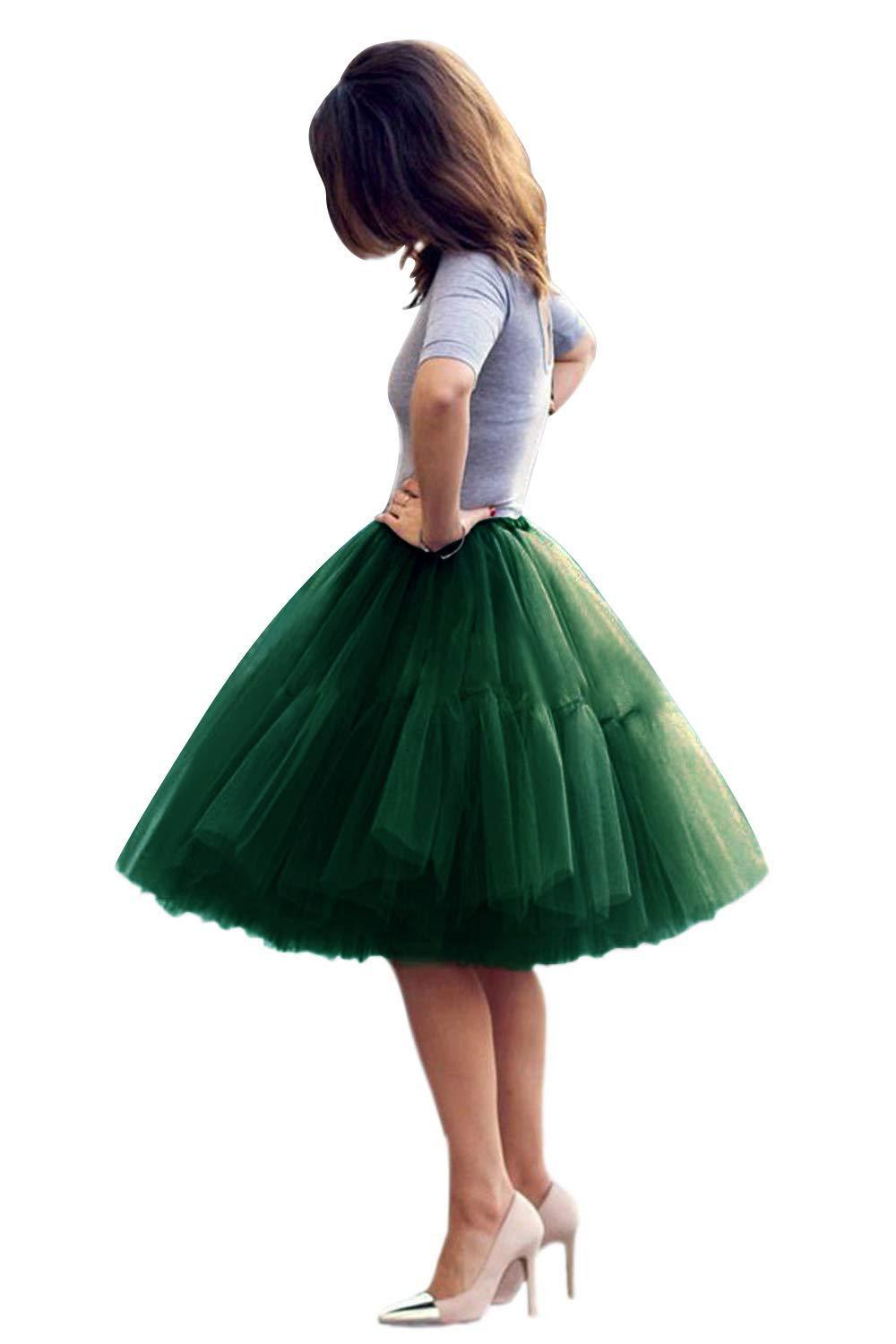 Elegant Unique Mesh Pleated Bubble Speed Skirts