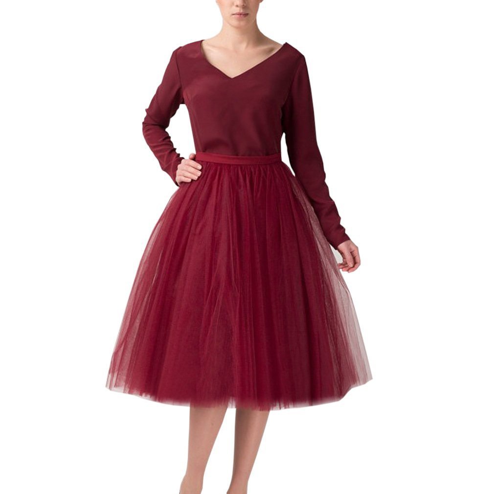 Popular Elegant Creative Half-length Pettiskirt Tulle Skirts