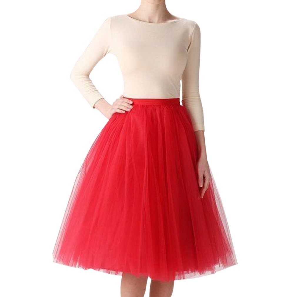 Popular Elegant Creative Half-length Pettiskirt Tulle Skirts