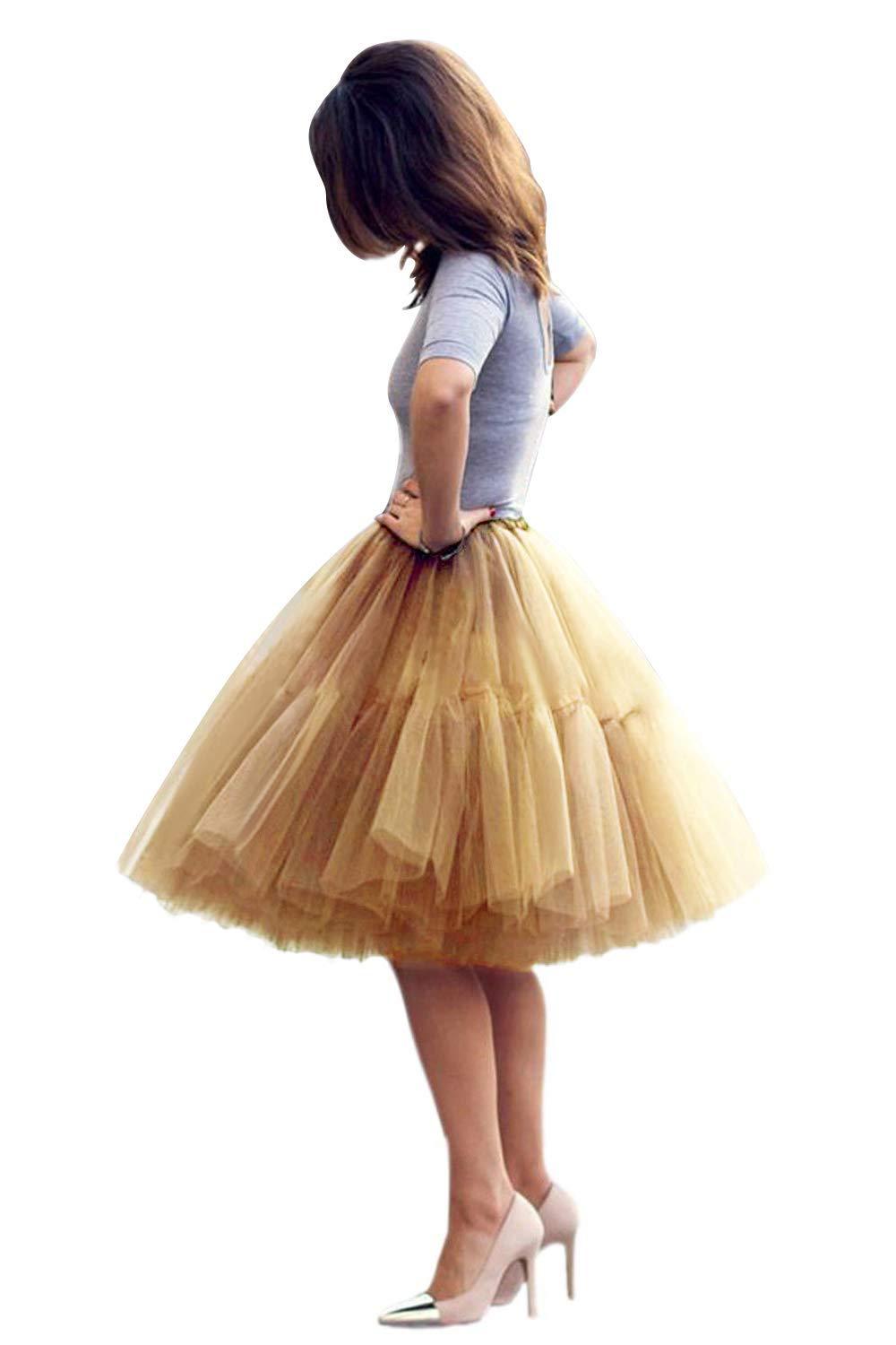 Elegant Unique Mesh Pleated Bubble Speed Skirts