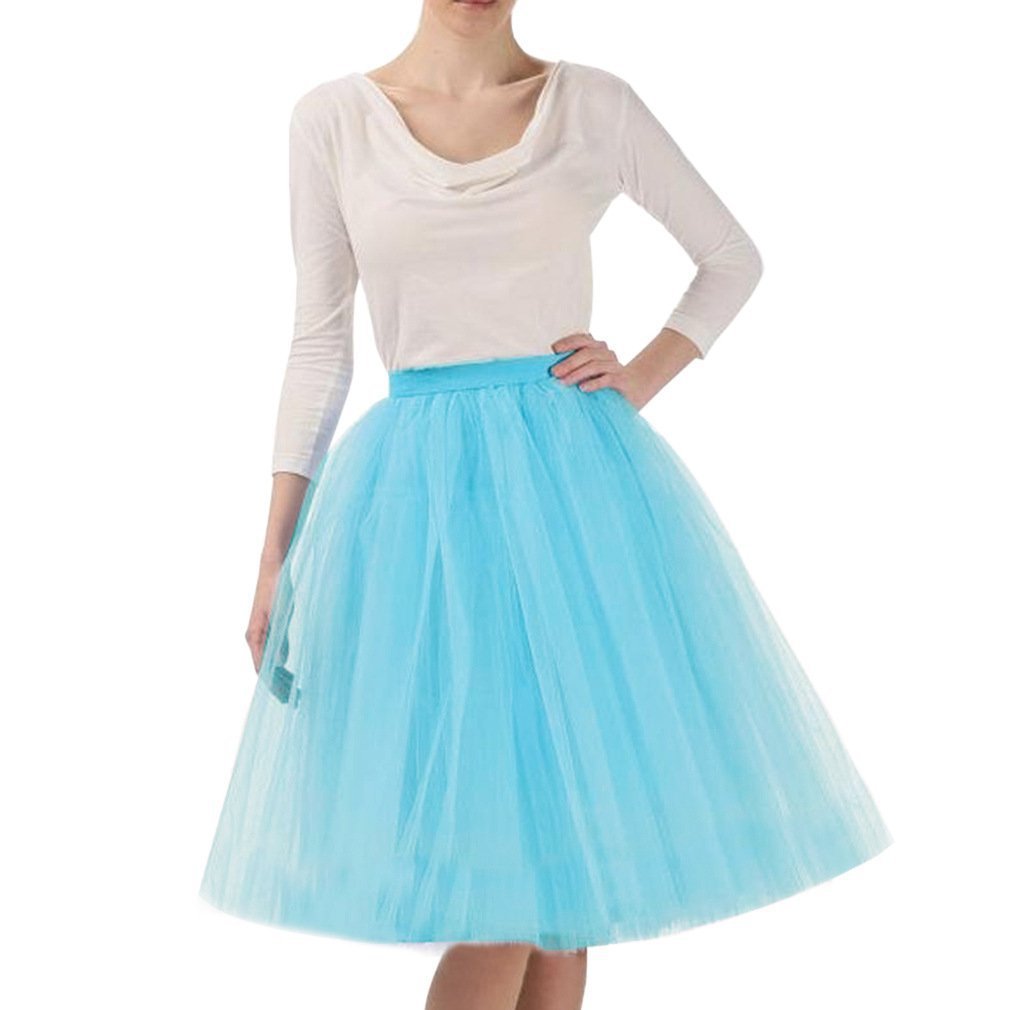 Popular Elegant Creative Half-length Pettiskirt Tulle Skirts