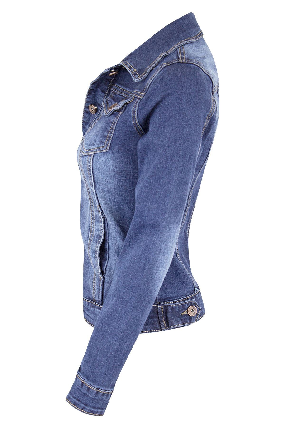 Classy Fashion Attractive Biker Stretch Denim Jackets