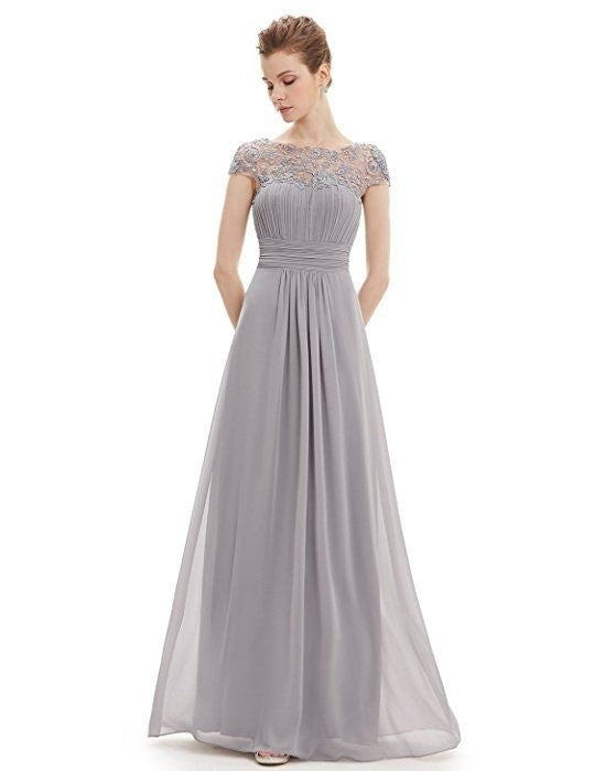 Women's Classic Summer Lace Dress Bridesmaid Wedding Dresses