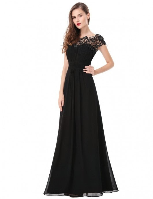 Women's Classic Summer Lace Dress Bridesmaid Wedding Dresses