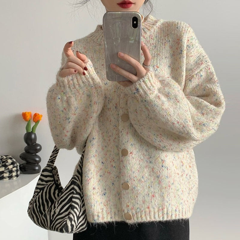 Women's Loose American Soft Glutinous Long Sleeve Women's Sweater