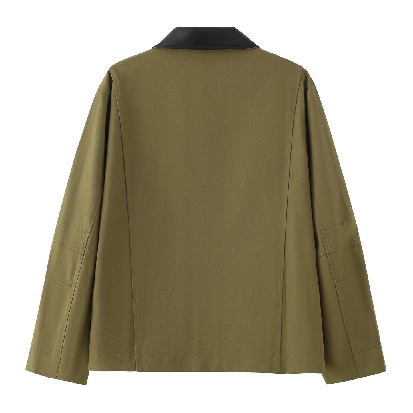 Women's Autumn Lapel Long Sleeve Retro Contrast Jackets