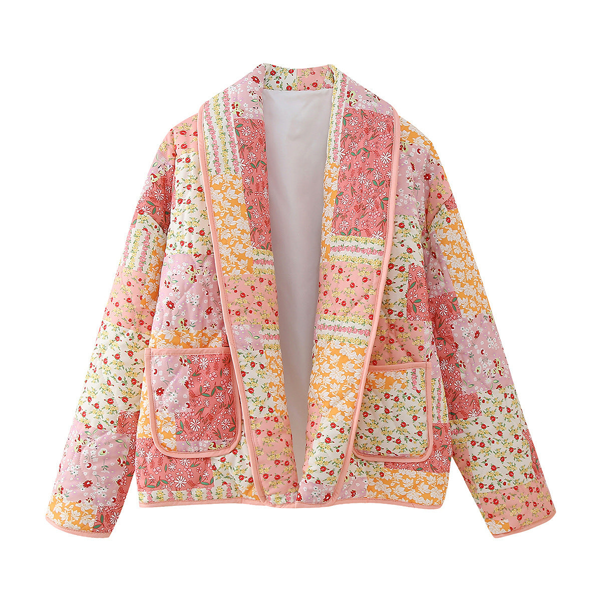 Women's Spring Street Fashion Casual Printed Jackets