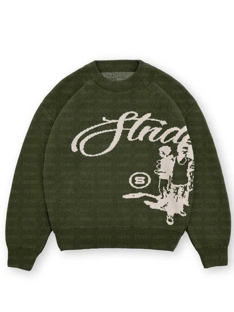 Women's & Men's & Trend American Print Hip Hop Sweaters