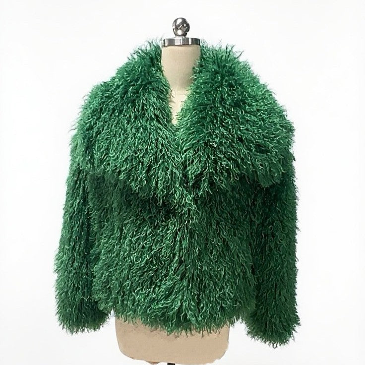 Women's Fur Large Lapel Artificial Fashion Fox Coats