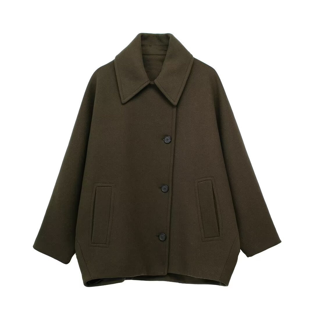 Women's Winter Comfortable Refined Lapel Long Sleeve Coats