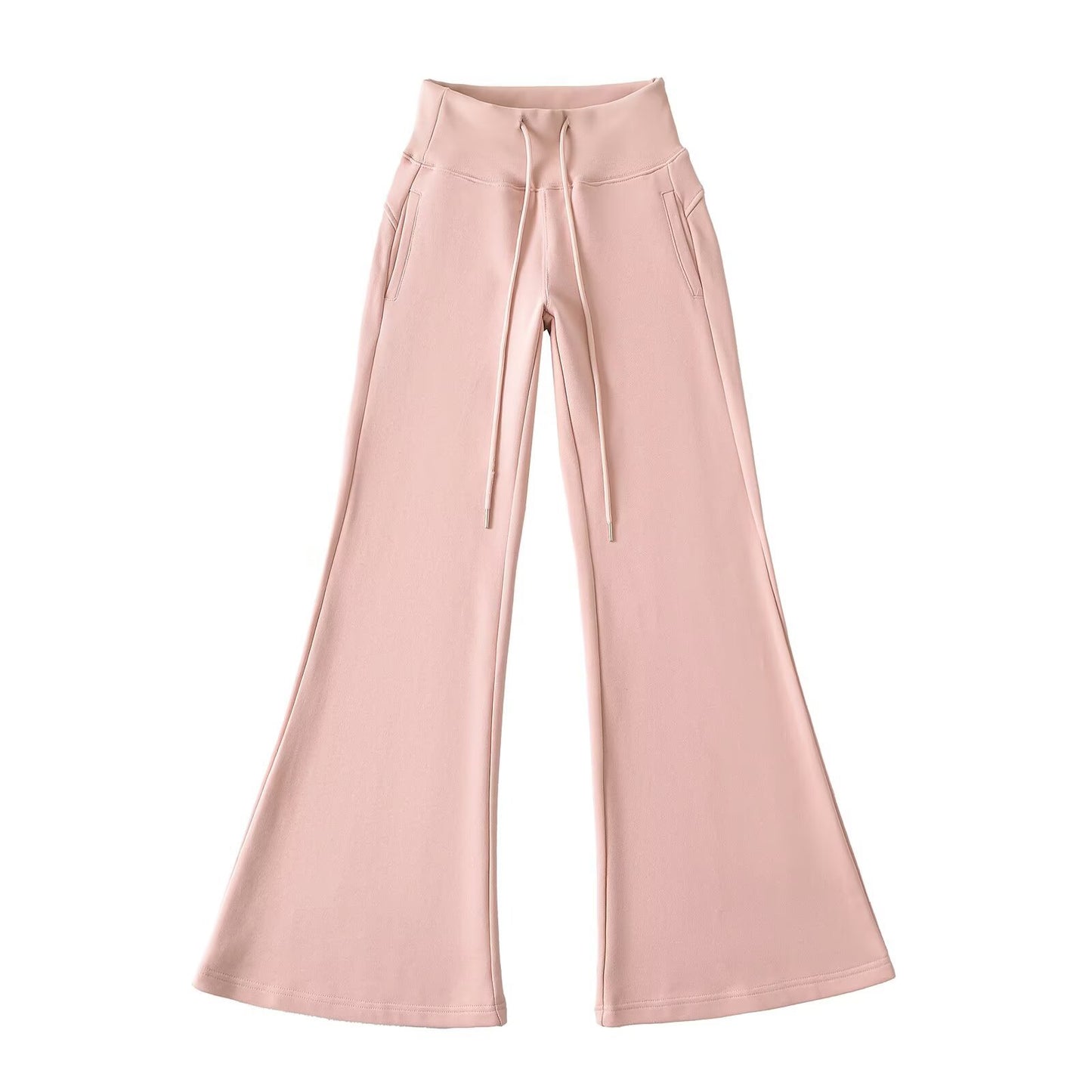 Women's Hot Drawstring Low Waist Sports Horn Pants