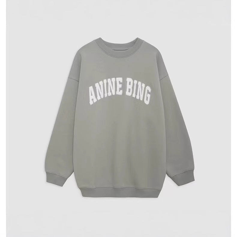 Women's North American Niche Classic Letter Embroidery Sweaters