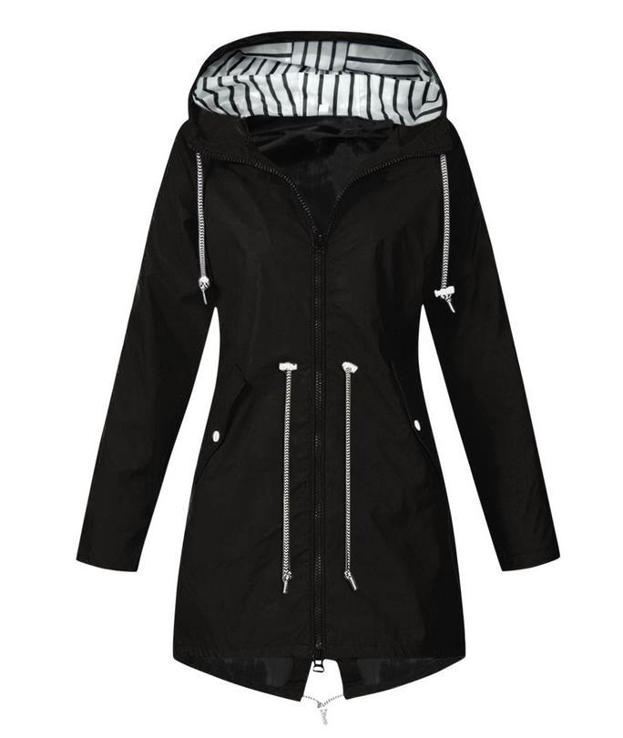 Women's Zipper Shell Three-in-one Outdoor Hooded Mountaineering Coats