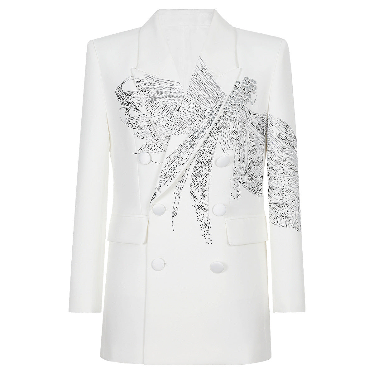 Women's Durable Quality Rhinestone Slimming Small Blazers