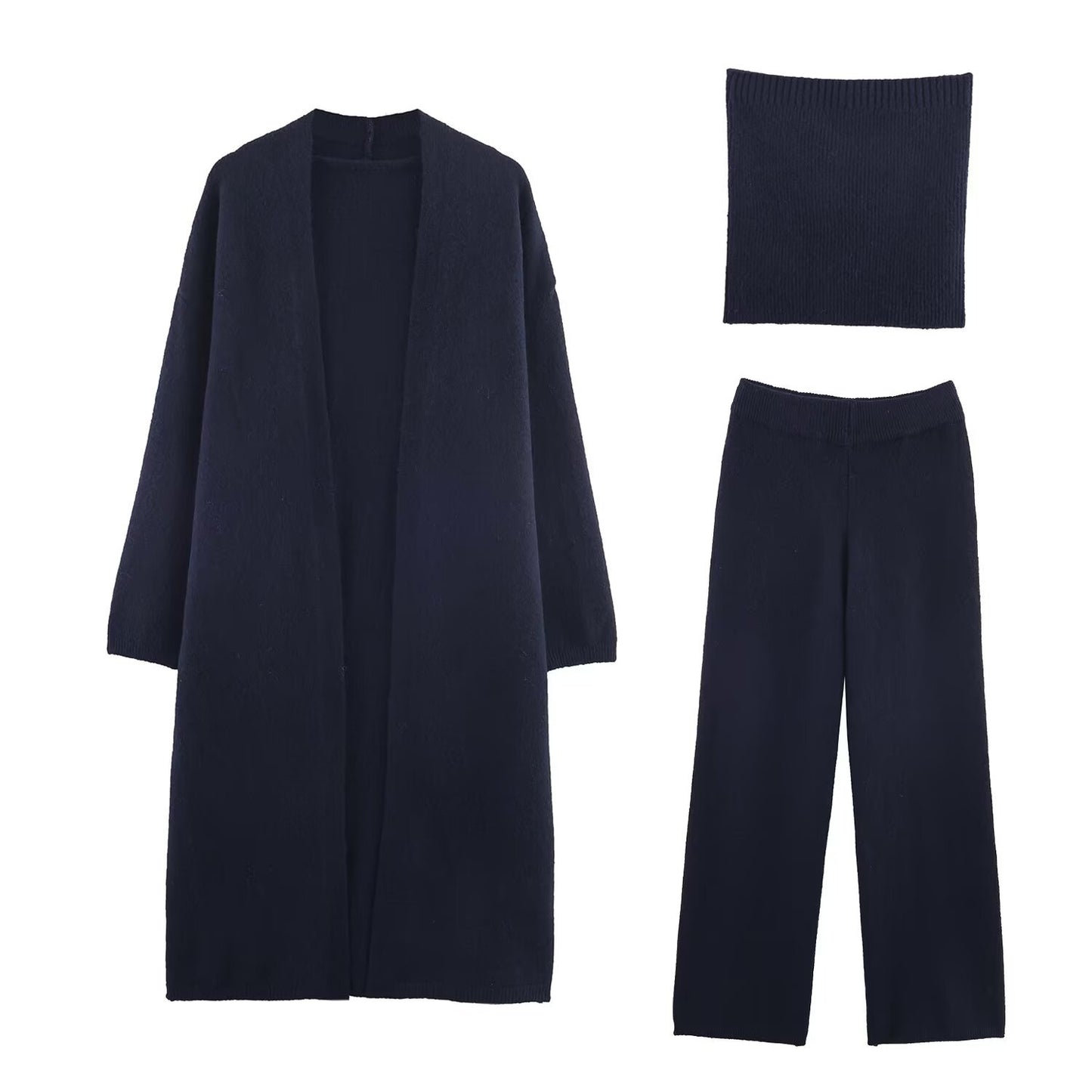 Women's Homemade Western Style Fashion Versatile Three-piece Suits