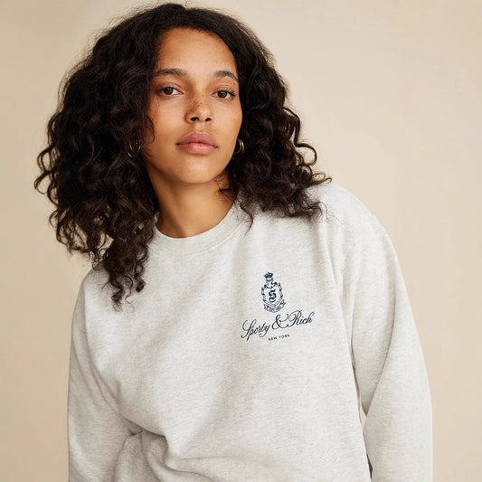 Women's Winter North American Niche Letters Crown Sweaters