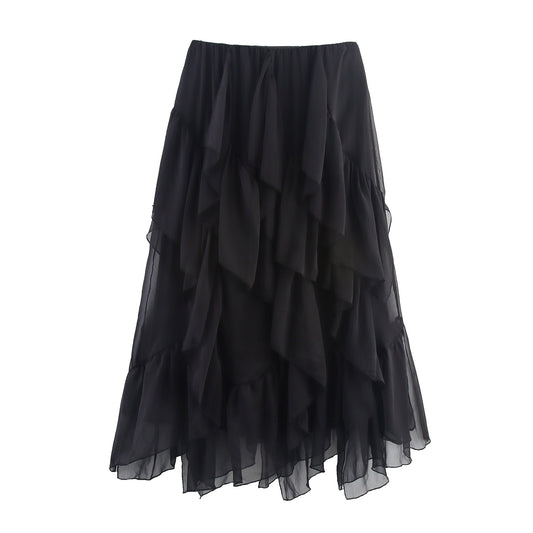 Glamorous Elegant Summer Series Laminated Decoration Skirts