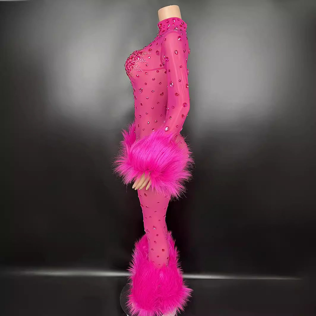 Sexy Personalized Fashion Week Catwalk Show Dress Jumpsuits