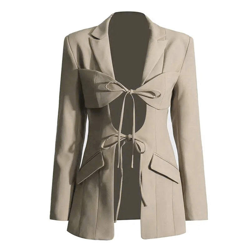 Women's Fashion Sexy Cutout Tight Waist Irregular Suits