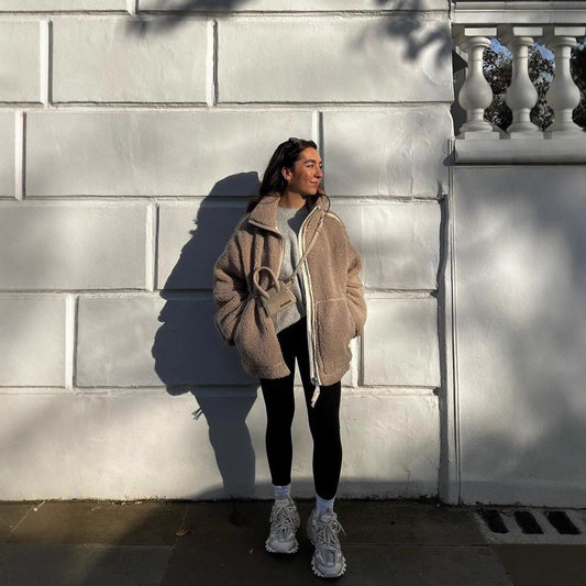 Women's Fashion Loose Personal Leisure Outdoor Zipper Coats