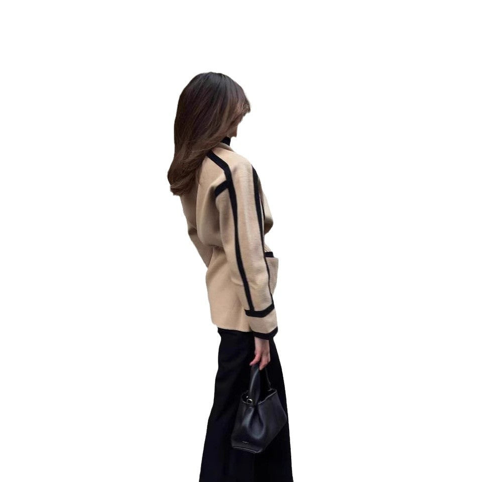 Women's French Entry Lux Temperament Leisure Double-sided Coats