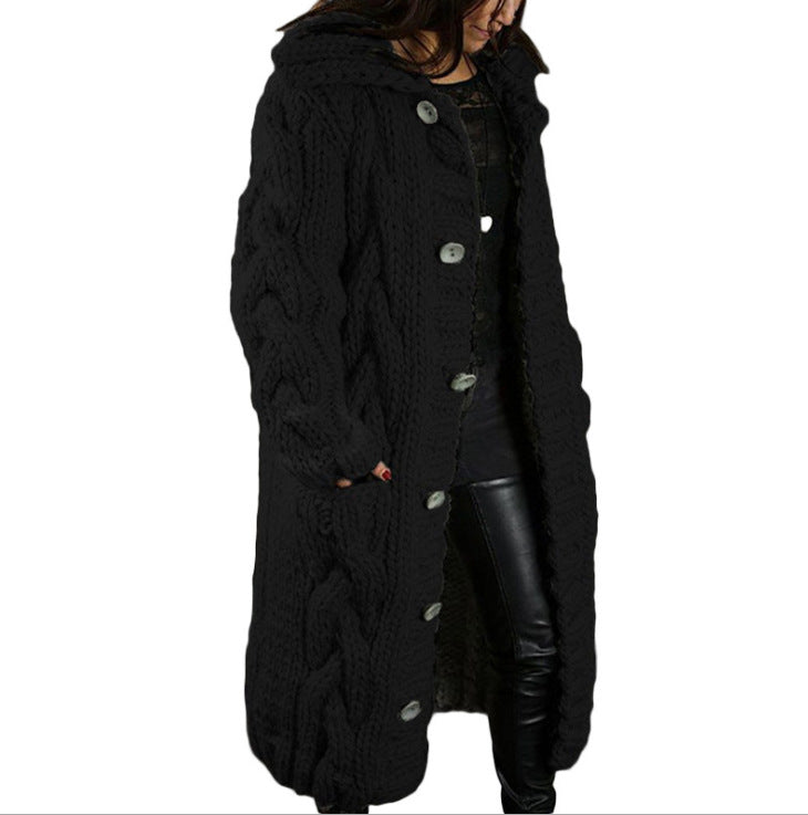 Women's Oversized Fashion Loose Pocket Hooded Sweaters