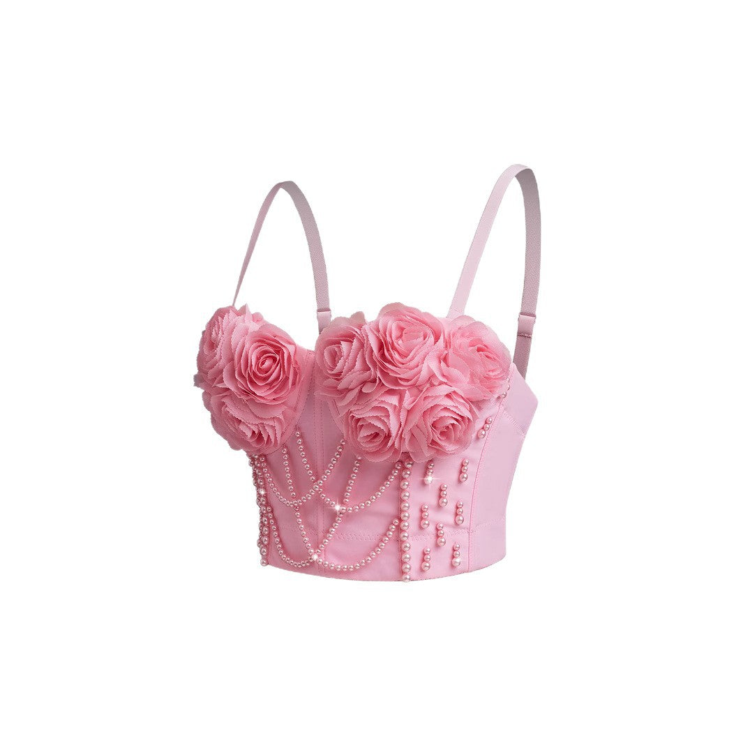 Fishbone Suspender Style With Chest Pad Tops