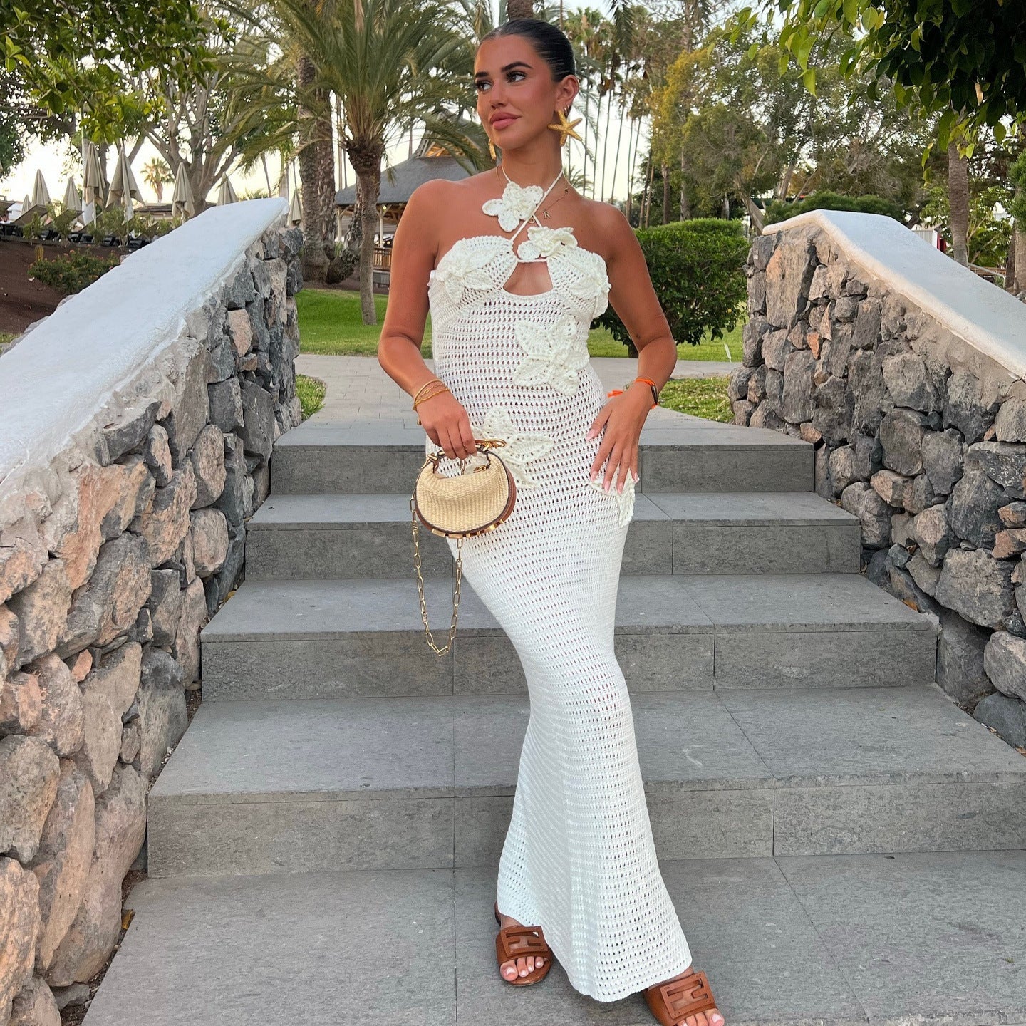Tube One-step Seaside Sexy Tight Dress Dresses